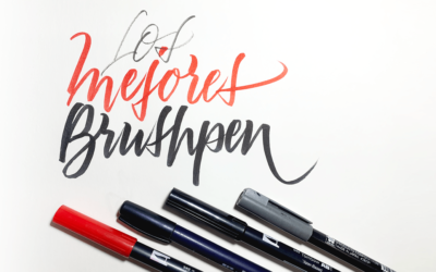 Los mejores rotuladores para comenzar a practicar lettering y rotulación manual
